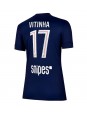 Billige Paris Saint-Germain Vitinha #17 Hjemmedrakt Dame 2025-26 Kortermet